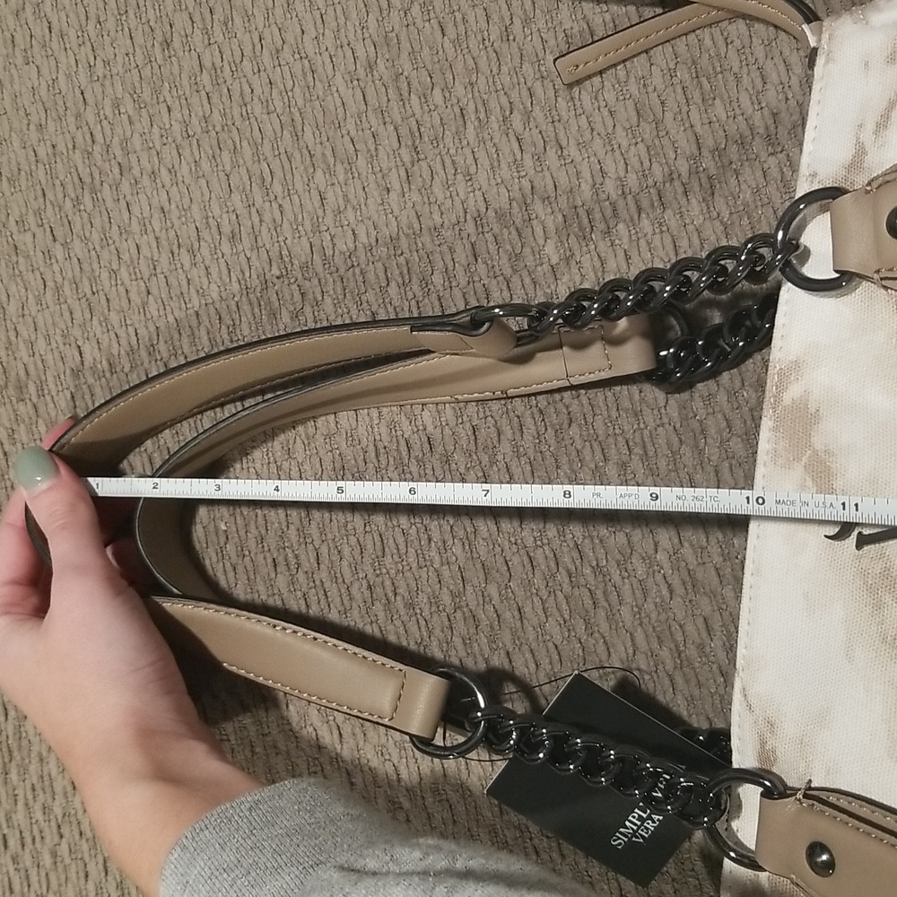 Vera Wang Satchel Purse - Picture 10 of 16
